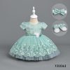 WhatsApp Image 2026 06 09 at 18.40.12 1 Baby Girls 3pc Floral Layered Party Dress with Headband & Shoes (6-24M)
