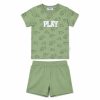 WhatsApp Image 2026 06 11 at 19.08.22 1 Baby Boys Two Piece "PLAY" Embossed Printed Short Set (6-24M)