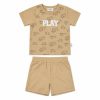 WhatsApp Image 2026 06 11 at 19.08.22 Baby Boys Two Piece "PLAY" Embossed Printed Short Set (6-24M)