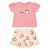 WhatsApp Image 2026 06 11 at 20.07.53 Baby Girls 2pc 'Love' T Shirt & Heart Shorts Set (6-24M)