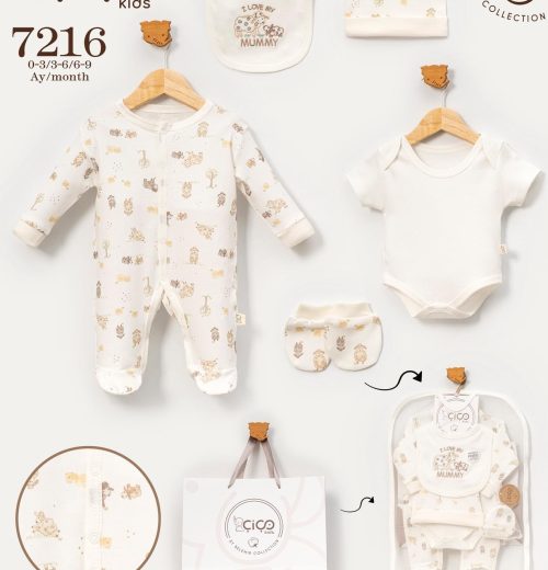 Baby 'I Love My Mummy' 5pc Gift Set (0-9m)