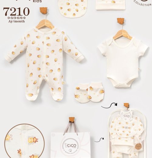 Baby Bumblebee 5pc Gift Set (0-9m)