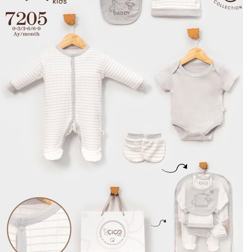 Baby Boys 'I Love My Daddy' 5pc Gift Set (0-9m)