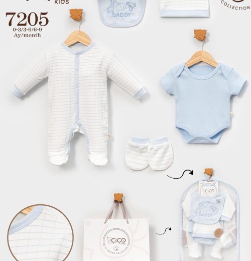 Baby Boys 'I Love My Daddy' 5pc Gift Set (0-9m)
