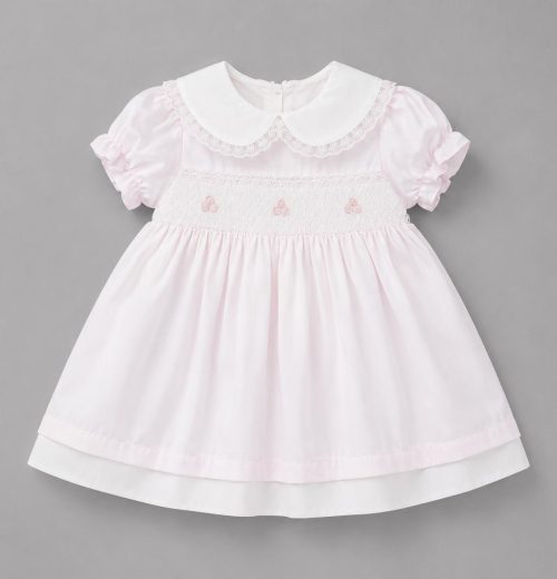 WhatsApp Image 2026 06 17 at 19.45.42 Baby Girls Spanish Lace Smocked Dress (6-24m)