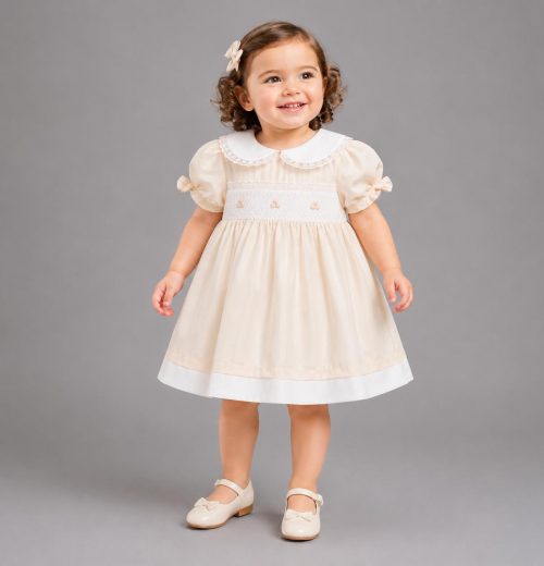 WhatsApp Image 2026 06 17 at 19.50.18 Baby Girls Spanish Lace Smocked Dress (6-24m)