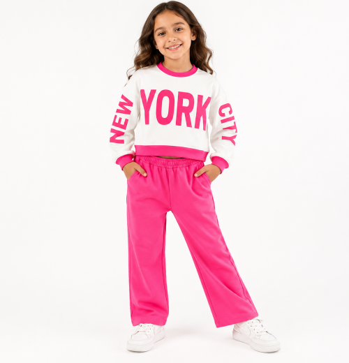 Girls 2pc New York City Tracksuit (4-12Y)