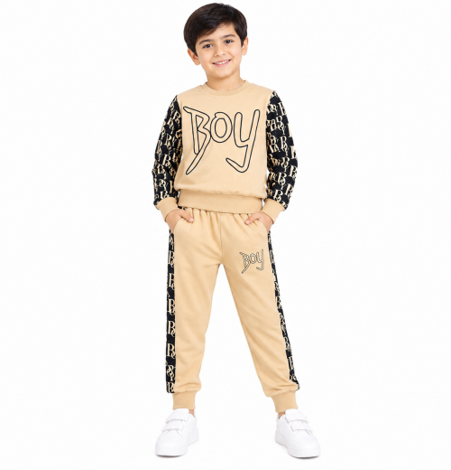 Boys 2pc Graffiti Tracksuit (4-12Y)