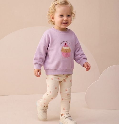 Baby Girls 2pc Cupcake Top & Bottoms Set (9-24m)
