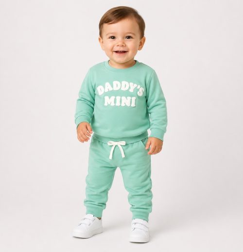 Baby Boys 2pc 'DADDY'S MINI' Tracksuit (0-36m)
