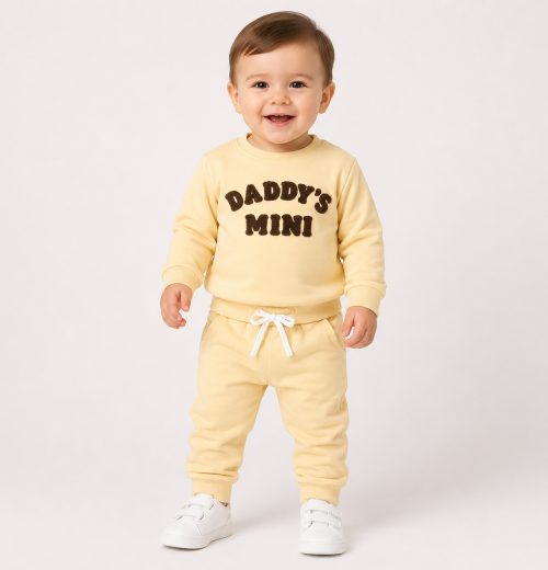 Baby Boys 2pc 'DADDY'S MINI' Tracksuit (0-36m)