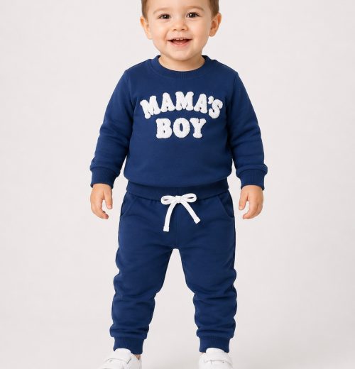 Baby Boys 2pc 'MAMA'S BOY' Tracksuit (0-36m)