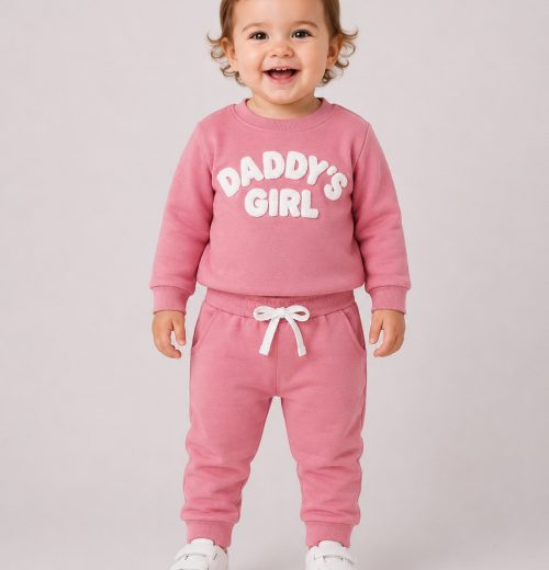 Baby Girls 2pc 'DADDY'S GIRL' Tracksuit (0-36m)