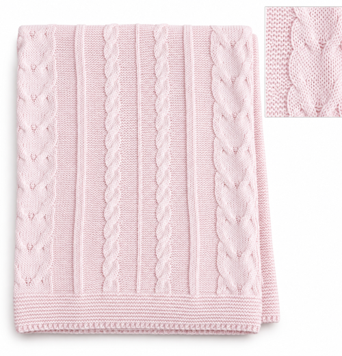Baby Girls Knitted Shawl